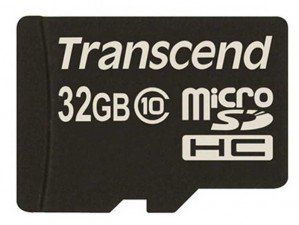 Transcend Class 10 32GB memory card