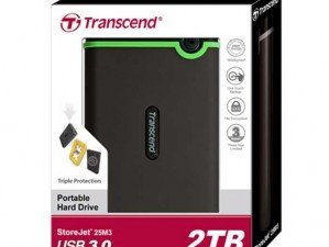 Transcend Storejet 25M3 1TB external hard disk