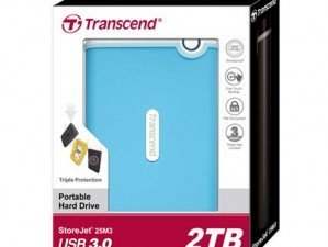 Transcend Storejet 25M3 1TB external hard disk