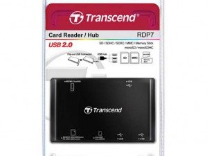 Transcend RDP7 USB 2.0 Card Reader/Hub