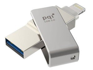 Pqi i-Connect mini Lightning USB Flash Memory - 64GB