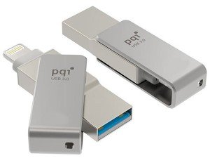 Pqi i-Connect mini Lightning USB Flash Memory - 64GB