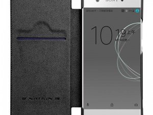 کیف محافظ چرمی نیلکین Nillkin Qin Leather Case For Sony Xperia XA1