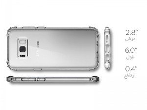 قاب محافظ اسپیگن Spigen Crystal Shell Case For Samsung Galaxy S8
