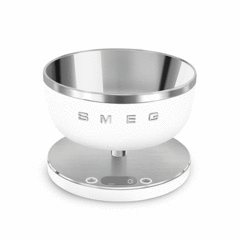 ترازو دیجیتال آشپزخانه اسمگ رنگ سفید مات مدل KSC01