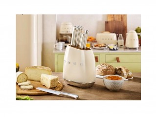 ست چاقو اسمگ رنگ کرم مدل KBSF01