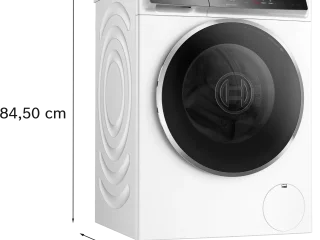 ماشین لباسشویی بوش ۱۰ کیلوگرم سری 8 سفید مدل WGB256A0ME