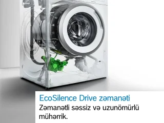 ماشین لباسشویی بوش ۱۰ کیلوگرم سری 8 سفید مدل WGB256A0ME