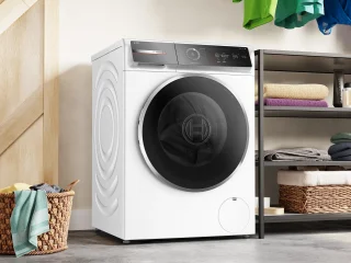 ماشین لباسشویی بوش ۱۰ کیلوگرم سری 8 سفید مدل WGB256A0ME