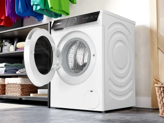 ماشین لباسشویی بوش ۱۰ کیلوگرم سری 8 سفید مدل WGB256A0ME