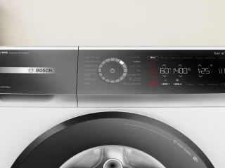 ماشین لباسشویی بوش ۹ کیلوگرم سری 8 سفید مدل WGB244A0SN