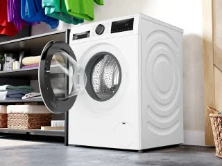 ماشین لباسشویی بوش ۹ کیلوگرم سری 6 سفید مدل  WGG1440ISN