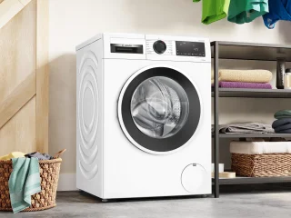 ماشین لباسشویی بوش ۹ کیلوگرم سری 6 سفید مدل  WGG1440ISN