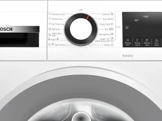 ماشین لباسشویی و خشک‌کن بوش ۹/۶ کیلوگرم سری 4 سفید مدل  WNA14400ME