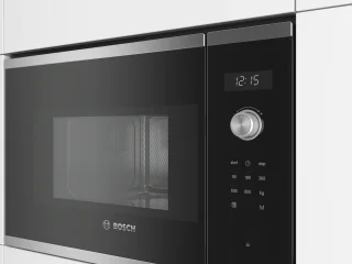 مایکروویو توکار بوش سری 6 استیل مدل  BFL524MS0