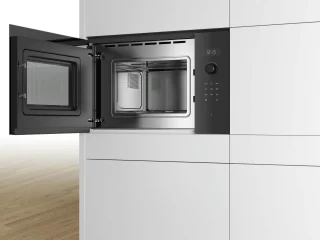 مایکروویو توکار بوش سری 6 مشکی مدل BFL524MB0