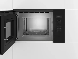 مایکروویو توکار بوش سری 6 مشکی مدل BFL524MB0