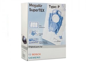 پاکت جارو برقی بوش مدل BOSCH MegaAir SuperTEX Type P