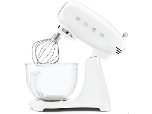 همزن برقی اسمگ مدل SMF13WH تمام سفید کاسه شفاف