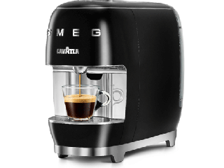 اسپرسوساز اسمگ لاوازا رنگ مشکی Lavazza A Modo Mio Smeg