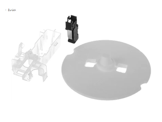 ست یونولیت و میکروسوییچ کف ظرفشویی بوش با کد فنی 00622039