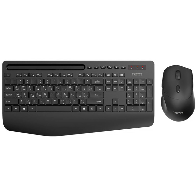 کیبورد و ماوس تسکو مدل TKM 7025W