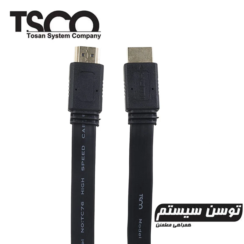 کابل HDMI 4K تسکو TC-70 طول 1.5 متر