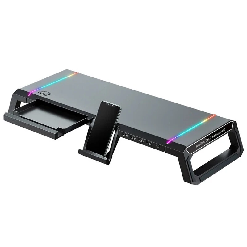 پایه زیر مانیتوری و هاب 4 پورت USB تسکو مدل  GMS 2034