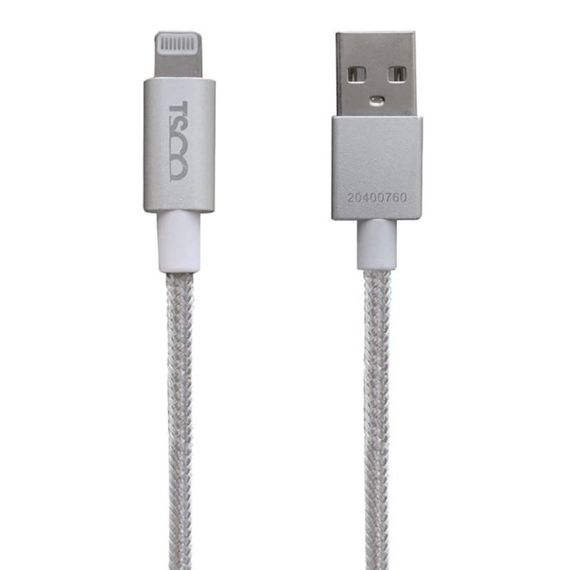 کابل تبدیل USB به لایتنینگ تسکو مدل TC i400 طول 1.5 متر