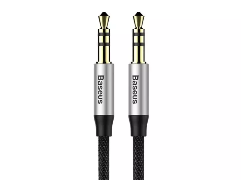 کابل AUX باسئوس مدل (CAM30-B91) Yiven Audio M30 طول 1 متر