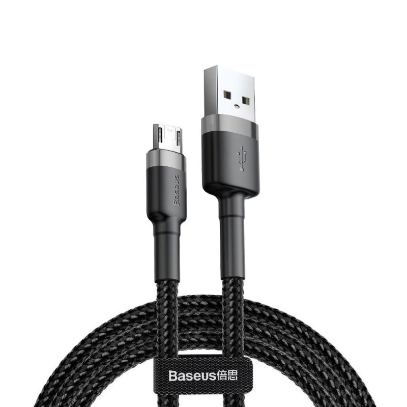 کابل تبدیل USB به microUSB باسئوس مدل CAMKLF-BG1 طول 1 متر