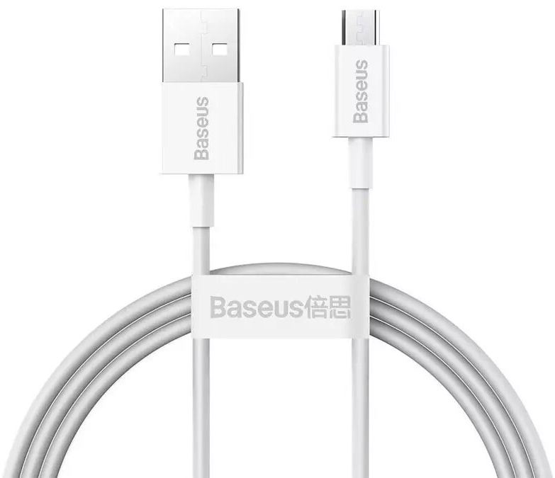 کابل تبدیل USB به microUSB باسئوس مدل CAMYS-02 طول 1 متر