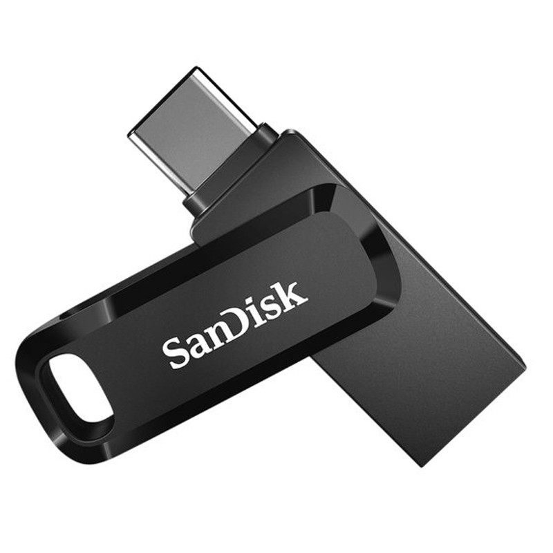فلش مموری سن دیسک مدل Dual Drive Go OTG Type-C USB3.1 ظرفیت 64 گیگابایت