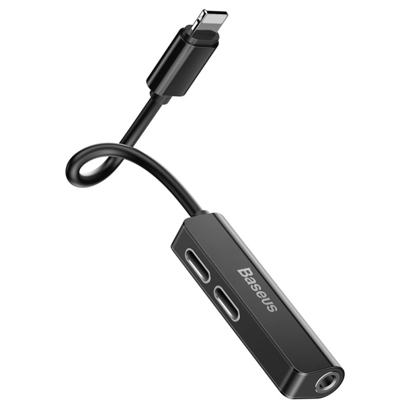 مبدل 1 به 3 Lightning به AUX/Lightning باسئوس مدل CALL52