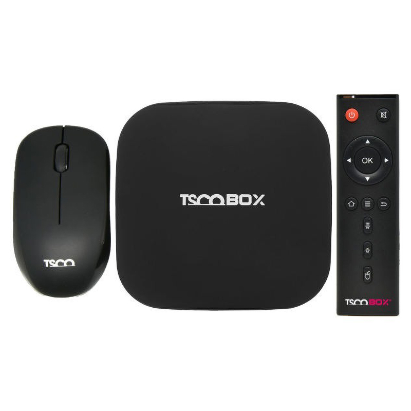 اندروید باکس تسکو مدل TAB 100 Plus 6K به همراه ریموت کنترل، ماوس بی سیم و اشتراک 3 ماه فیلیمو