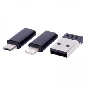 کابل تبدیل USB-C به USB-C / لایتنینگ / USB / microUSB پرووان مدل PCK001