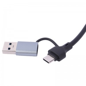 هاب Type-C/USB3.0 4Port پرووان مدل PHU590