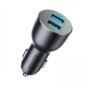 شارژر فندکی فست شارژ انکر مدل PowerDrive 3 A2729 QC3.0 PD 3A 36W