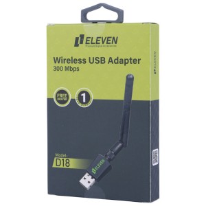 کارت شبکه بی سیم آنتن دار ایلون مدل D18 300Mbps