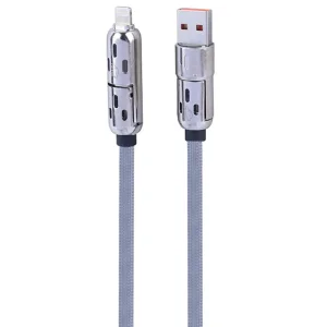 کابل شارژ چندکاره فست شارژ 60 وات تسکو مدل GCA 60 طول 2 متر