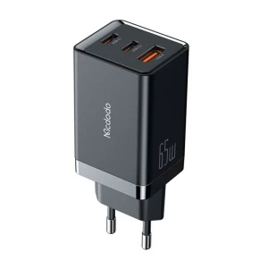 شارژر دیواری 65 وات مک دودو مدل CH-1540 GaN QC3.0 PD 5A