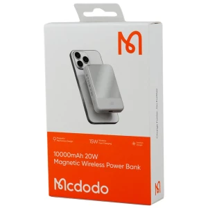پاور بانک بی سیم فست شارژ مک دودو مدل MC-426 PD 20W ظرفیت 10000 میلی آمپر ساعت