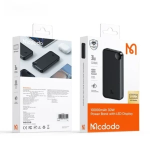 پاور بانک فست شارژ مک دودو مدل MC-385 PD 30W ظرفیت 10000 میلی آمپر ساعت
