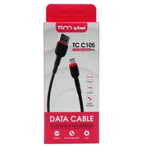 کابل تبدیل USB به microUSB تسکو TC A105