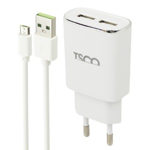شارژر دیواری تسکو مدل TTC 57 به همراه کابل microUSB