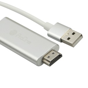 کابل تبدیل HDMI به USB-C / microUSB / لایتنینگ پرووان مدل PCH70 طول 1.8متر