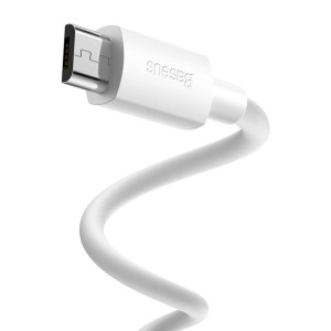 کابل USB به microUSB باسئوس مدل TZCAMZJ-02 طول 1.5 متر مجموعه 2 عددی