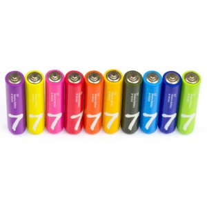 باتری نیم قلمی آلکالاین شیائومی مدل Z17 LR03 1.5V AAA بسته 10 عددی