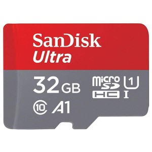 کارت حافظه microSDXC سن دیسک مدل Ultra A1 کلاس 10 استاندارد UHS-I سرعت 120MBps ظرفیت 32 گیگابایت