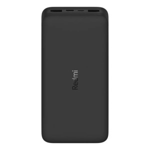 پاوربانک شیائومی مدل Redmi ظرفیت 20000 میلی آمپر ساعت به همراه کابل تبدیل microUSB